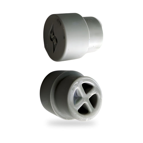 Adjustable Barbell End Cap Plug V1 replacement part for Speediance Gym Monster, genuine Speediance spare, shown on white